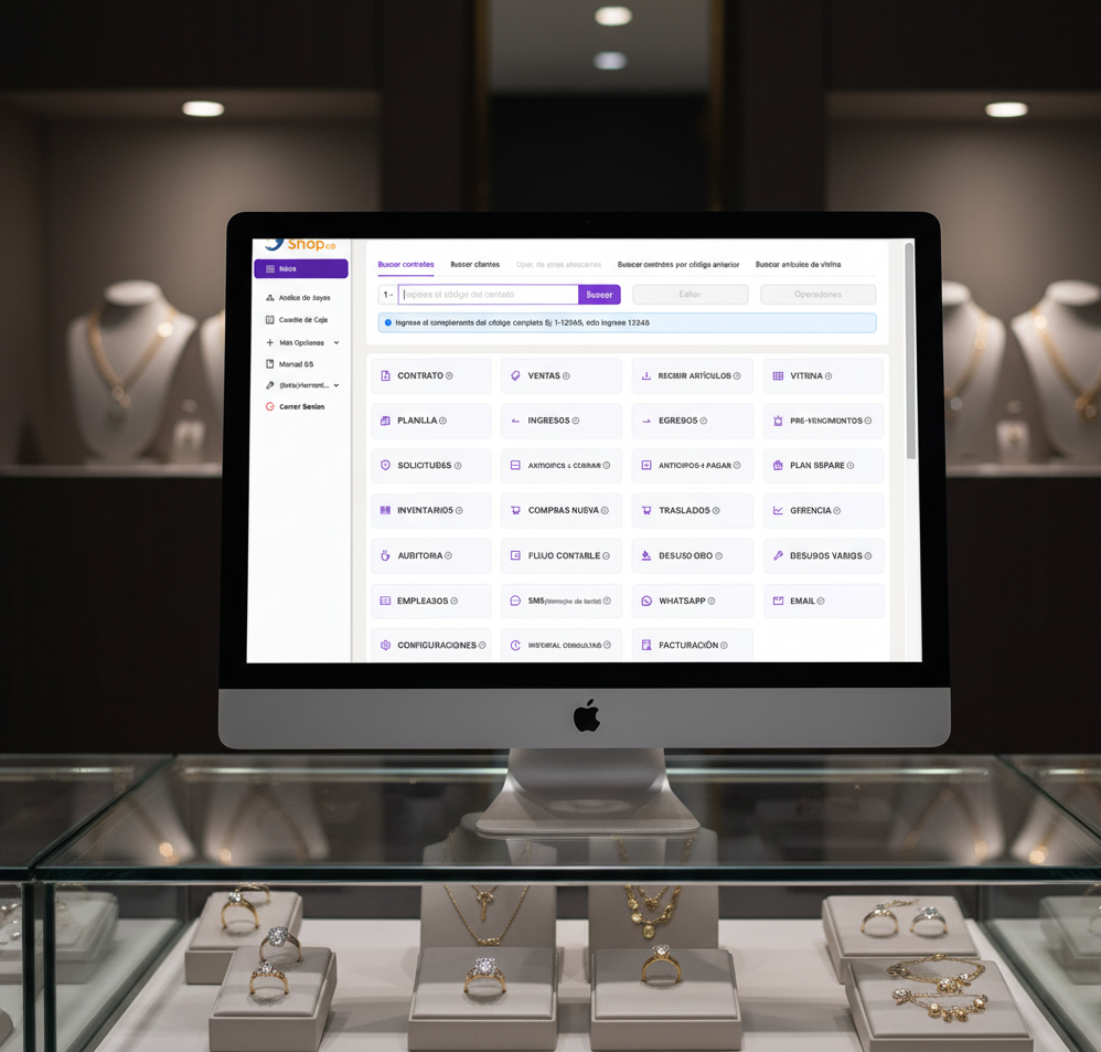 Página Principal de GestionShop